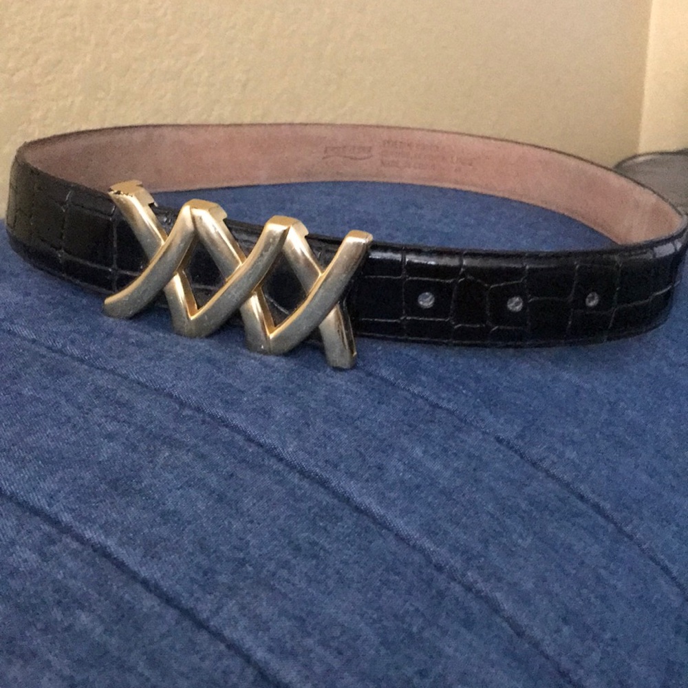 ITALIAN CROCO BELT